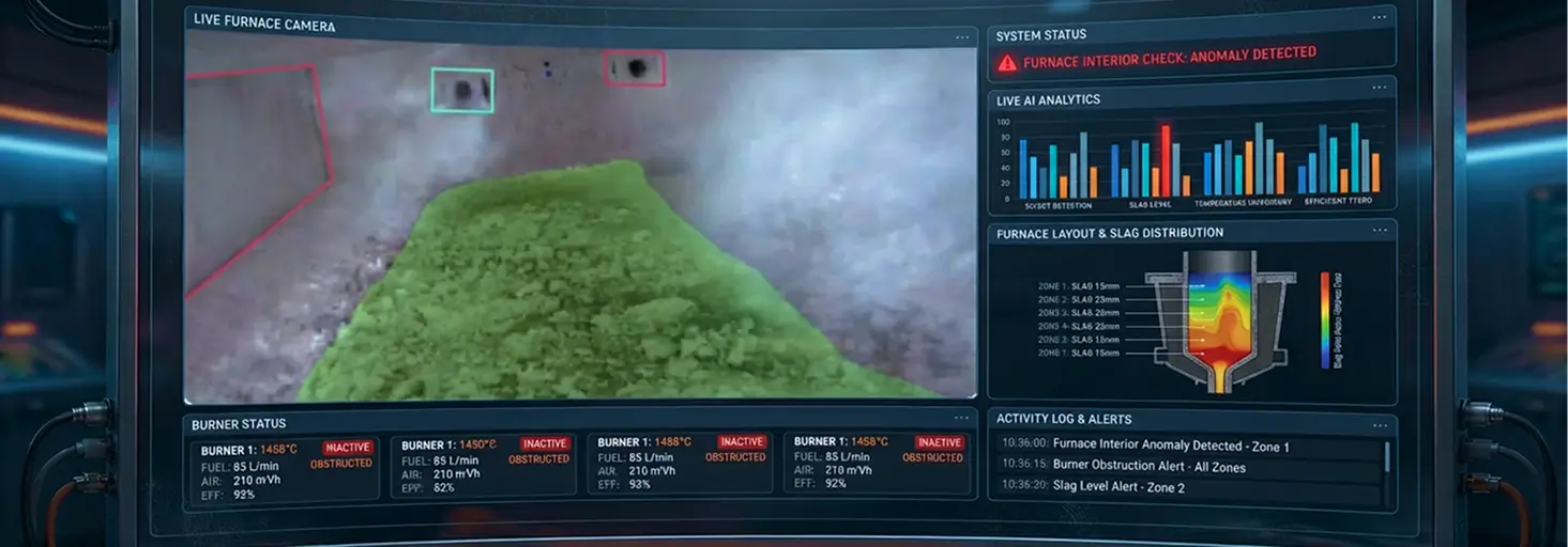 Automated Furnace Control & Slag Monitoring Platform